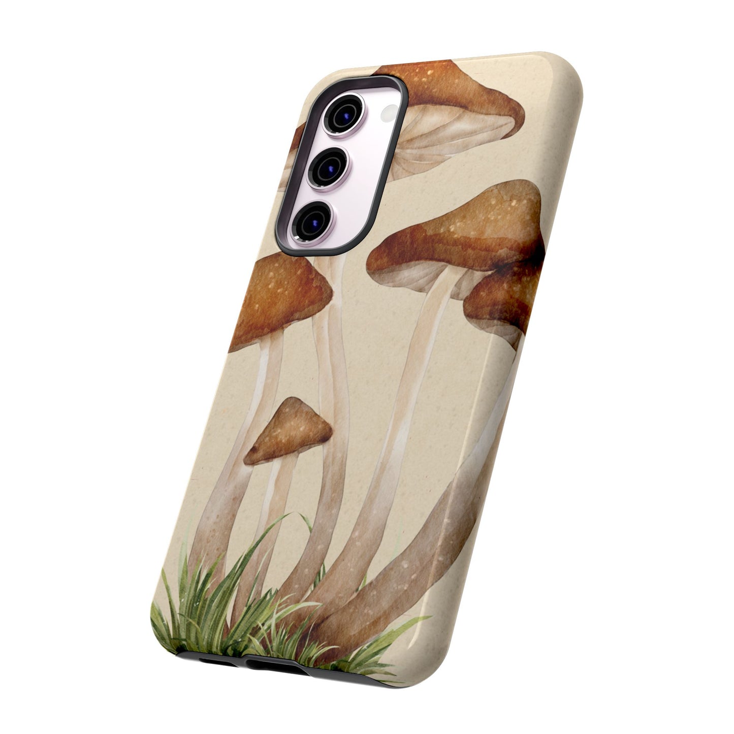 Mushroom Phone Case - Nature Lover, Eco-Friendly Gift, Cute Cell Phone Cover, Aesthetic Tech Accessory, Unique Fall Decor, Artsy Phone Cases, Cute, Gift for Her, Nature-inspired Designs, Durable Cases