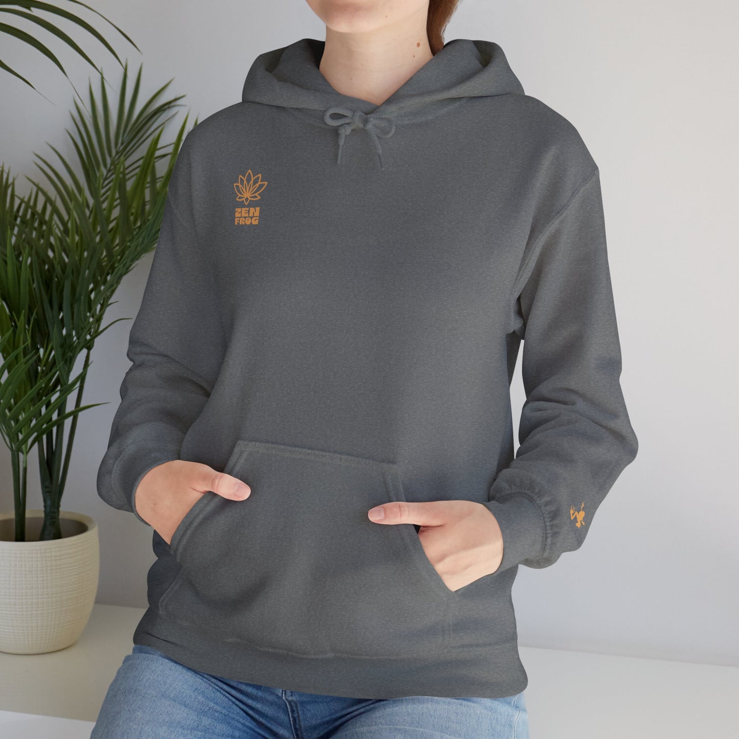 Unisex Heavy Blend™ Hooded Sweatshirt - Cozy Everyday Comfort, Perfect Gift for Nature Lovers and Art Enthusiasts