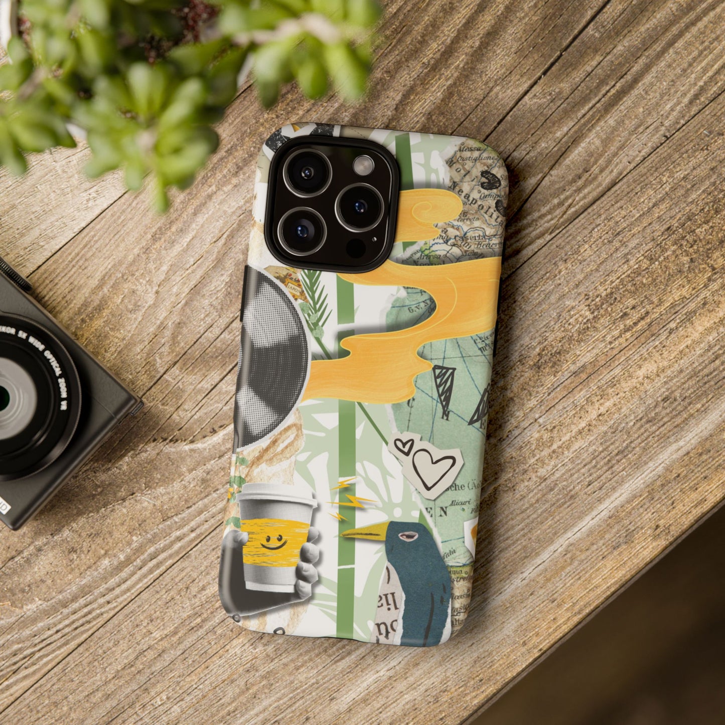 Artistic Phone Case, Unique Cell Phone Cover, Trendy Gifts for Music Lovers, Eco-Friendly Phone Accessory, Stylish Tech Gifts, Cool Cases, Unique Phone Cases