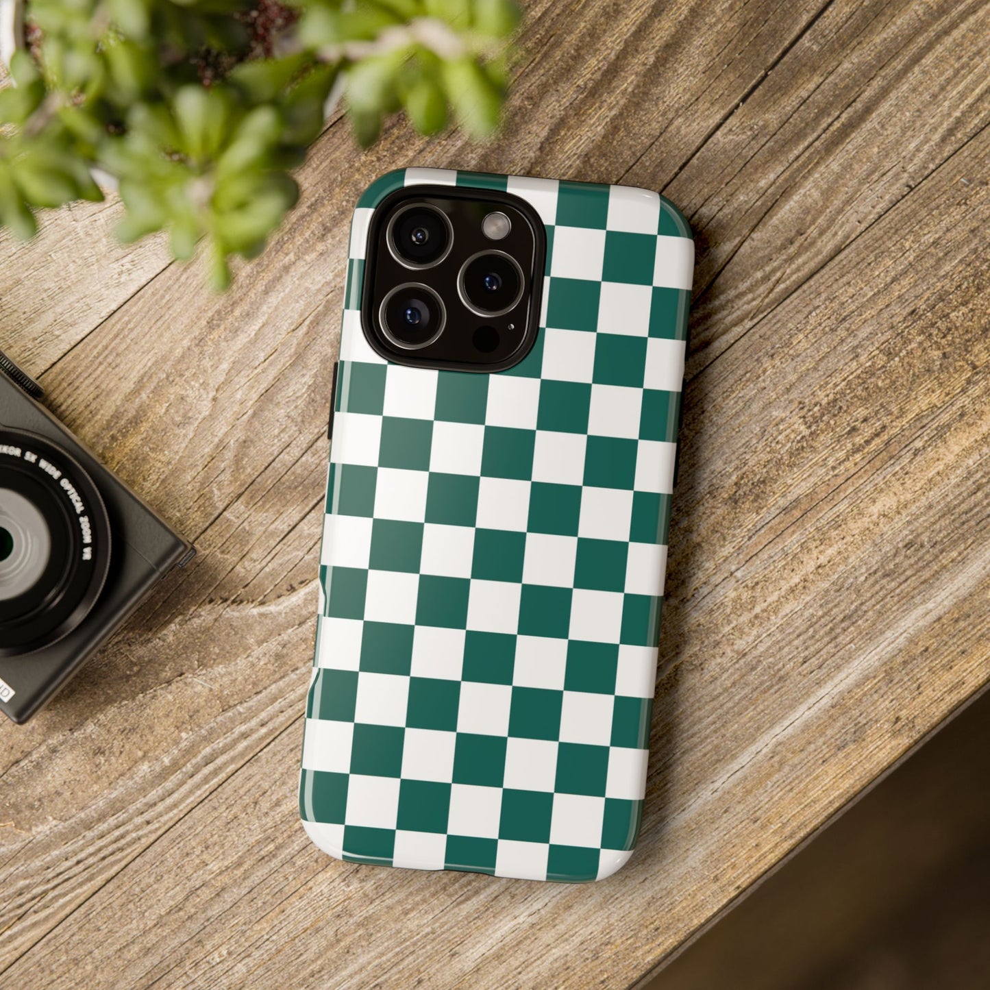 Stylish Checkered Phone Case, Protective Cover, Unique Gift, Trendy Accessory, Customizable Design, Ideal for All Ages