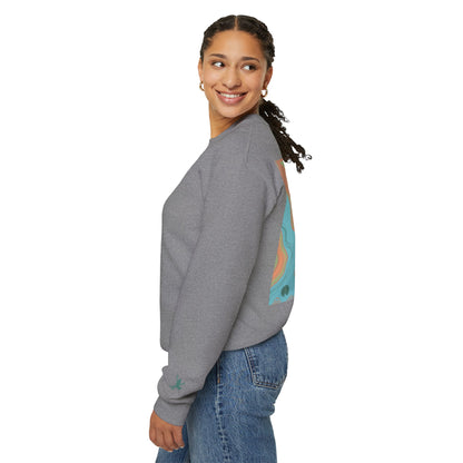 Bohemian Crewneck Sweatshirt, Cozy Sweatshirt for Art Lovers, Unique Graphic Apparel, Perfect Gift for Everyday Wear, Trendy Fashion Hoodie
