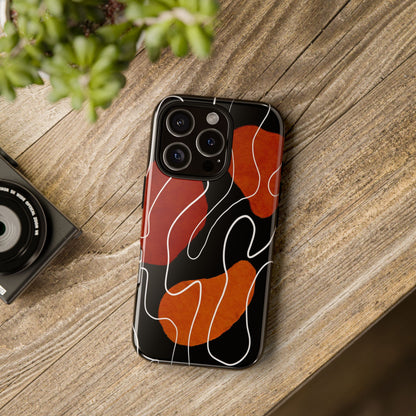 Stylish Phone Case with Abstract Design, Tough Cases for Modern Life, Trendy Phone Accessory, Unique Gift Idea, Holiday Present