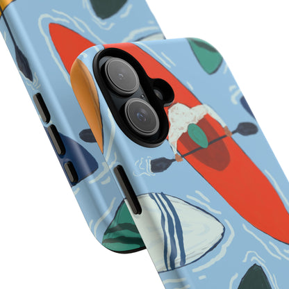 Kayak Phone Case - Tough Cases for Outdoor Enthusiasts, Birthday Gifts, Adventure Gear, Kayaking Accessories, Nature Lover Decor, Artsy Phone Cases