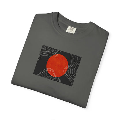 Sunset Vibes Unisex T-Shirt, Casual Summer Tee, Bohemian Shirt, Gift for Art Lovers, Men's and Women's Fashion