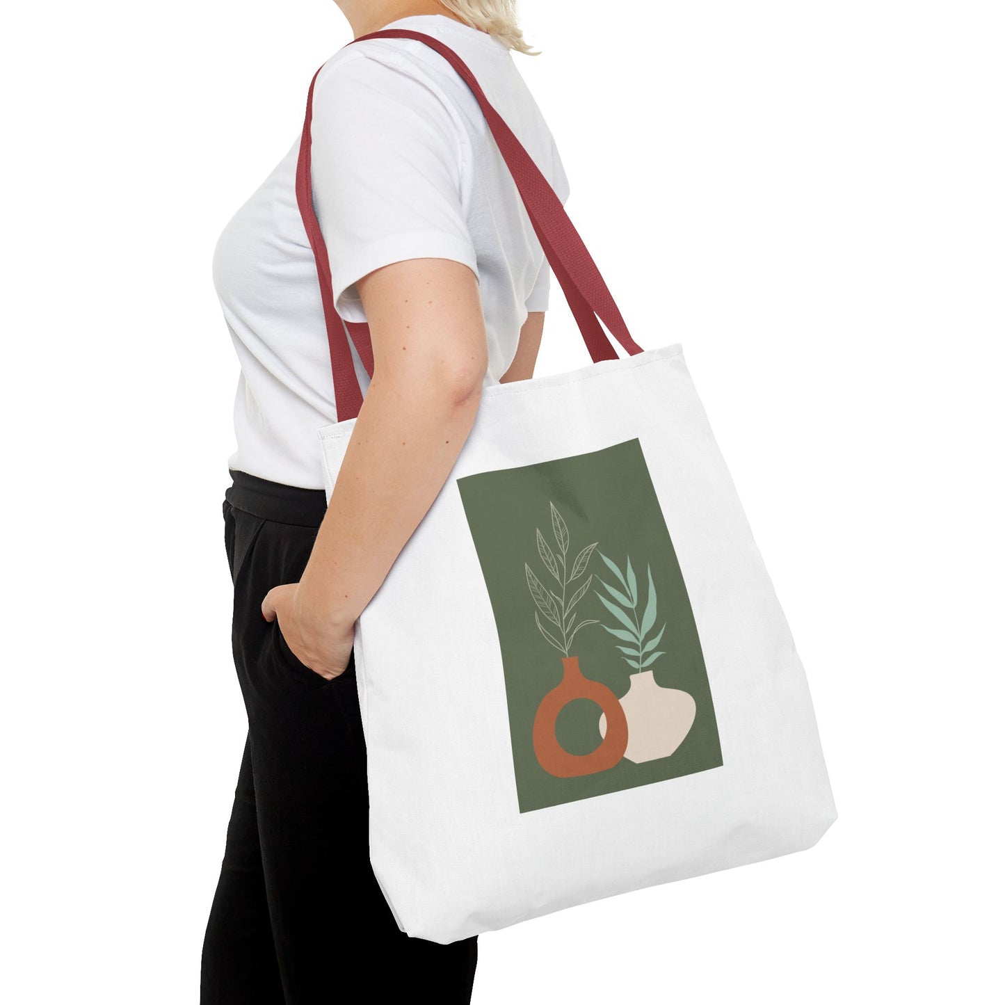 Stylish AOP Tote Bag, Eco-Friendly Shopping Bag, Reusable Carryall, Art Print Handbag, Gift for Her