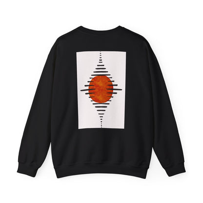 Lotus & Sun Graphic Sweatshirt, Relaxed Fit Crewneck, Perfect Gift for Spring, Cozy Fashion, Unisex Apparel, Gift for Him, Gift for Her, Fall Vibes, Autumn Crewneck