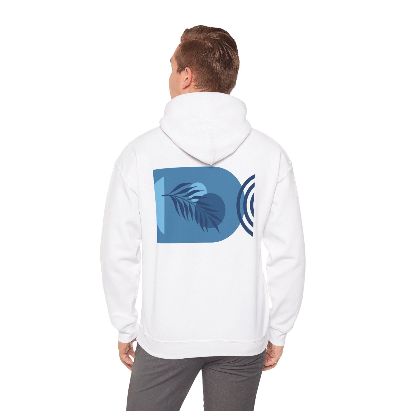 Unisex Heavy Blend™ Hooded Sweatshirt, Boho Modern, Minimalist, Geometric Crewneck, Abstract Hoodie, Gift for Her, Gift for Him