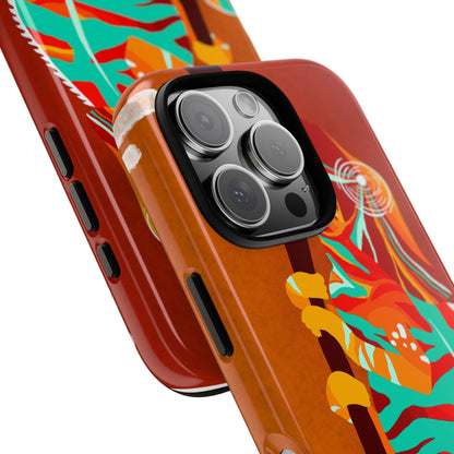 Chameleon Phone Case - Vibrant Artistic Design, Tough Cases for Animal Lovers, Unique Gift, Eco-Friendly Protection