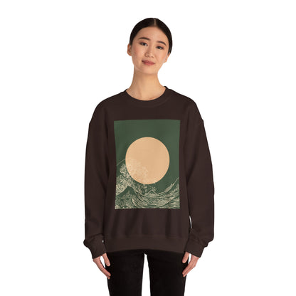 Nature-Inspired Unisex Crewneck Sweatshirt, Cozy Casual Wear, Gift for Outdoor Lovers, Perfect for Fall and Winter