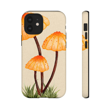 Mushroom Phone Case, Tough Cases for Nature Lovers, Unique Phone Covers, Gifts for Eco Enthusiasts, Fun Protective Cases