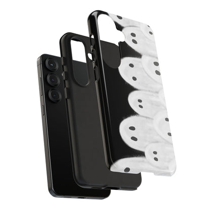 Painted Ghosts Phone Case | Ghostly Tough Phone Case for Spooky Style, Halloween Gift, Phone Cover, Ghost Theme, Unique Accessory, Spooky Season, Viral Painted Ghosts Inspired Design