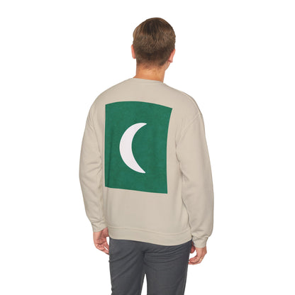 Zen Frog Crewneck Sweatshirt | Cozy Unisex Pullover for Relaxation, Ideal Gift for Nature Lovers, Perfect for Lounging and Casual Outings, Moon, Gift for Him, Gift for Her