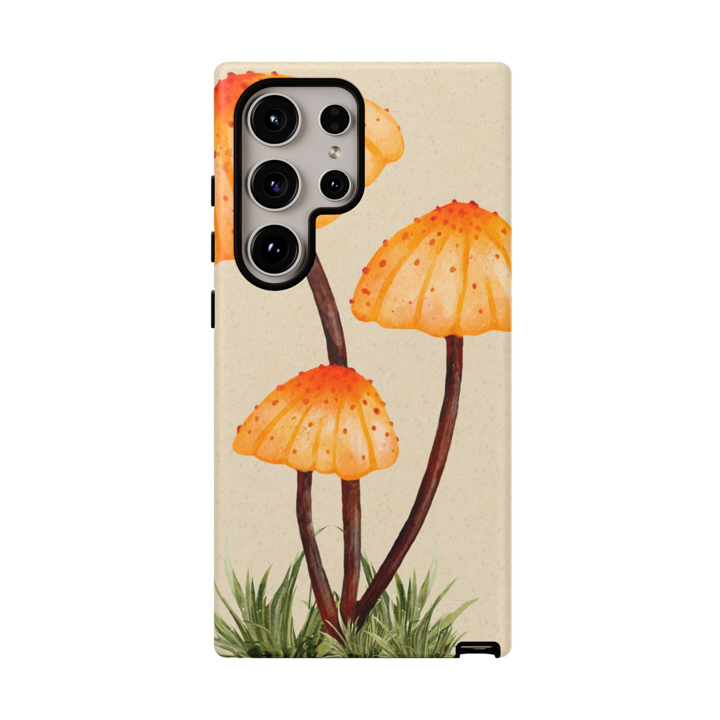 Mushroom Phone Case, Tough Cases for Nature Lovers, Unique Phone Covers, Gifts for Eco Enthusiasts, Fun Protective Cases