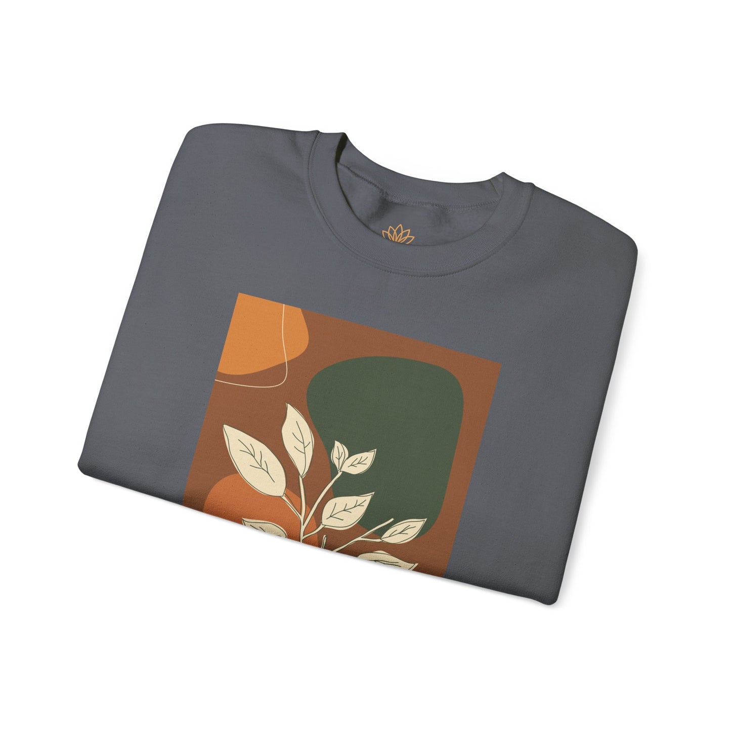 Botanical Print Crewneck Sweatshirt | Cozy Unisex Sweatshirt, Fall Fashion, Casual Wear, Gift for Her, Botanical Art
