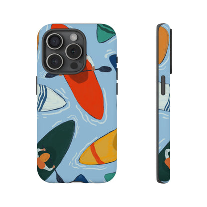 Kayak Phone Case - Tough Cases for Outdoor Enthusiasts, Birthday Gifts, Adventure Gear, Kayaking Accessories, Nature Lover Decor, Artsy Phone Cases