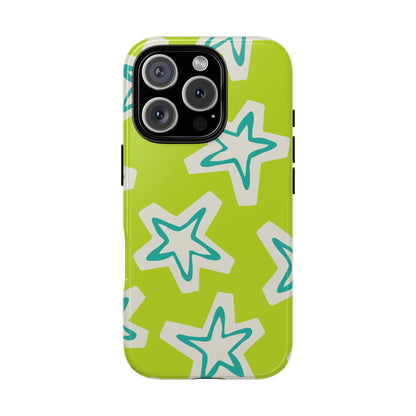 Trendy Star Phone Case | Tough Cases, Gift for Him/Her, Durable Smartphone Cover, Phone Accessories, Summer Vibes