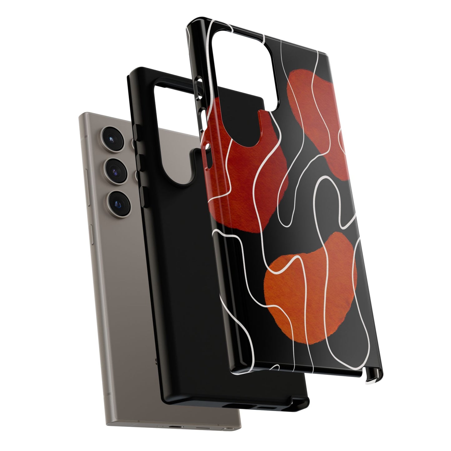 Stylish Phone Case with Abstract Design, Tough Cases for Modern Life, Trendy Phone Accessory, Unique Gift Idea, Holiday Present