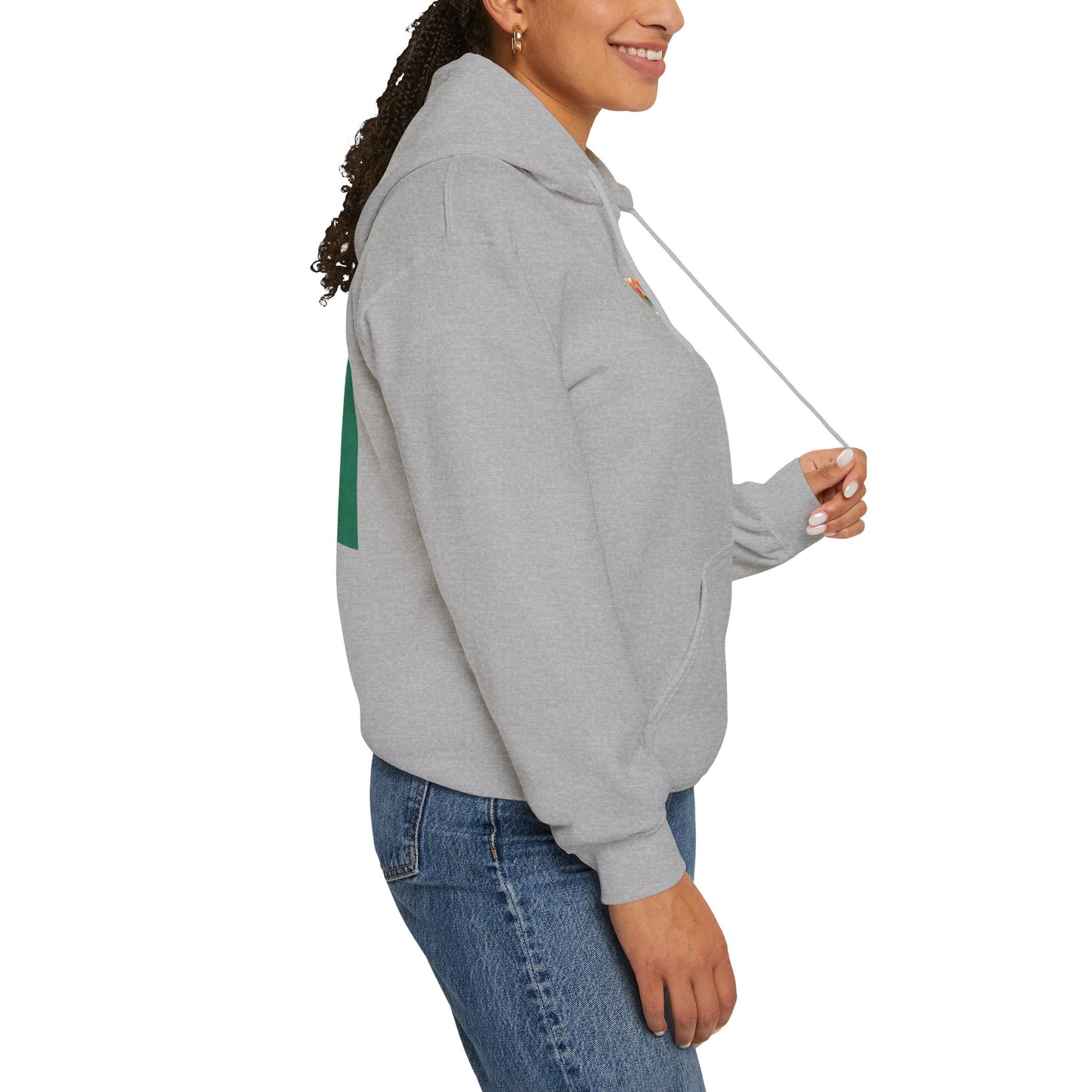 Zen Frog Hooded Sweatshirt - Cozy Unisex Hoodie, Casual Wear, Spring Fashion, Unique Gifts, Streetwear Style, Simple Moon Design, Gift for Him, Gift for Her