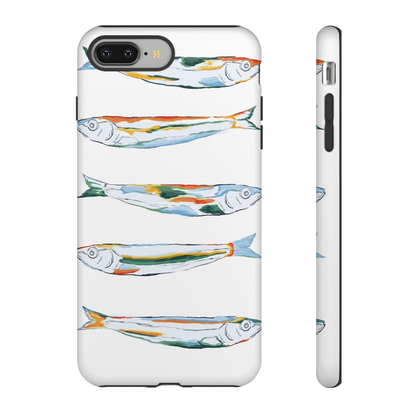 Tough Cases – Artistic Fish Design Phone Case, Unique Gift for Aquatic Lovers, Perfect for Birthdays, Holidays, and Everyday Use, Quirky Cases, Fun Phone Cases