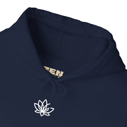 Lotus Flower Unisex Hoodie: Cozy Sweatshirt, Gift for Yoga Lovers, Meditation Apparel, Casual Streetwear, Nature-Inspired Wear, Artsy Collage, Cool Crewnecks
