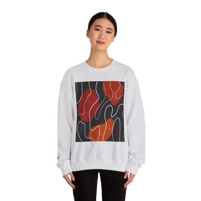 Abstract Modern Crewneck Sweatshirt, Cozy Casual Wear, Gift for Art Lovers, Stylish Layering, Perfect for Fall/Winter, Unique Graphic [...]