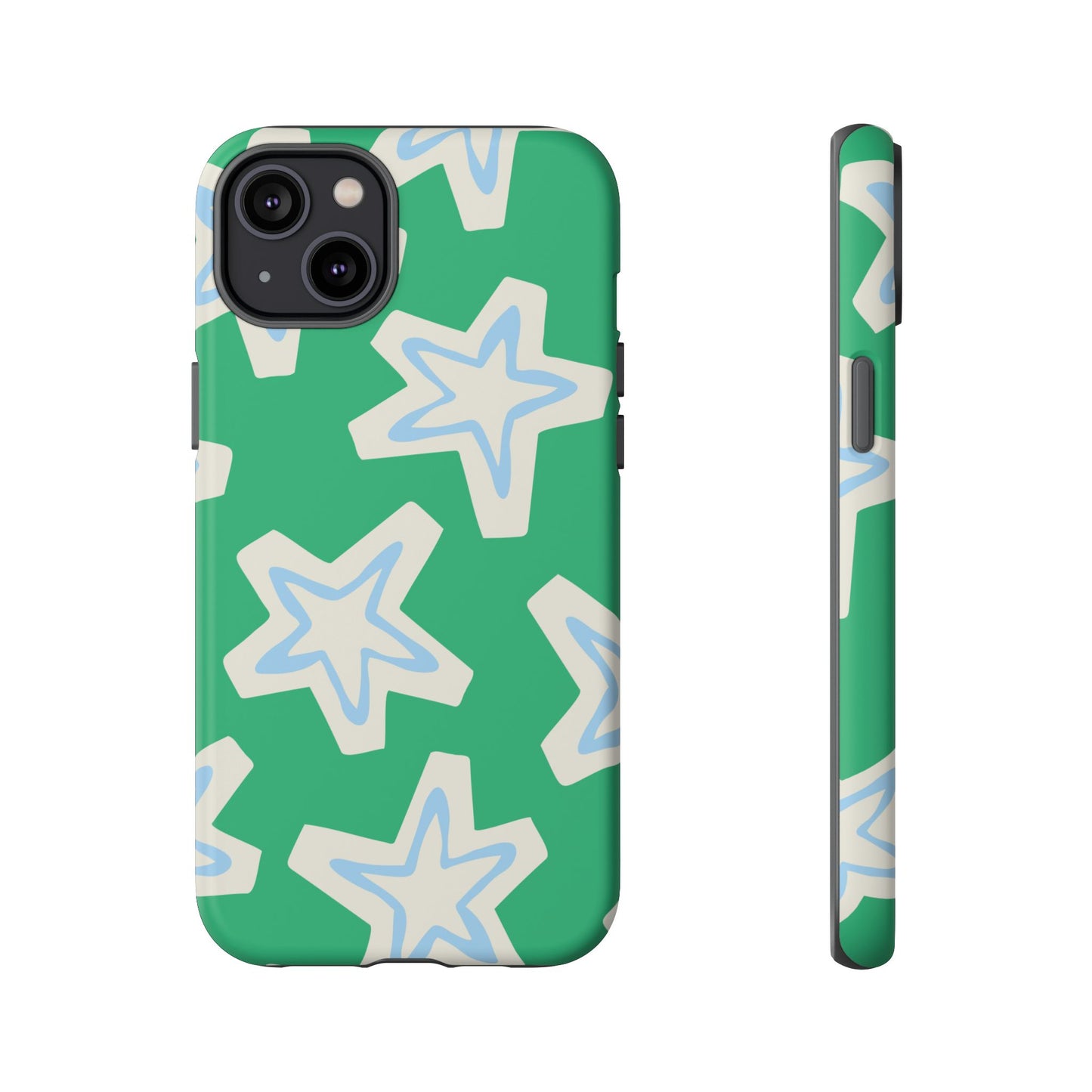 Retro Star Pattern Phone Case | Tough Cases, Colorful Cover for Phones, Phone Accessories, Gift for Her, Trendy Cases