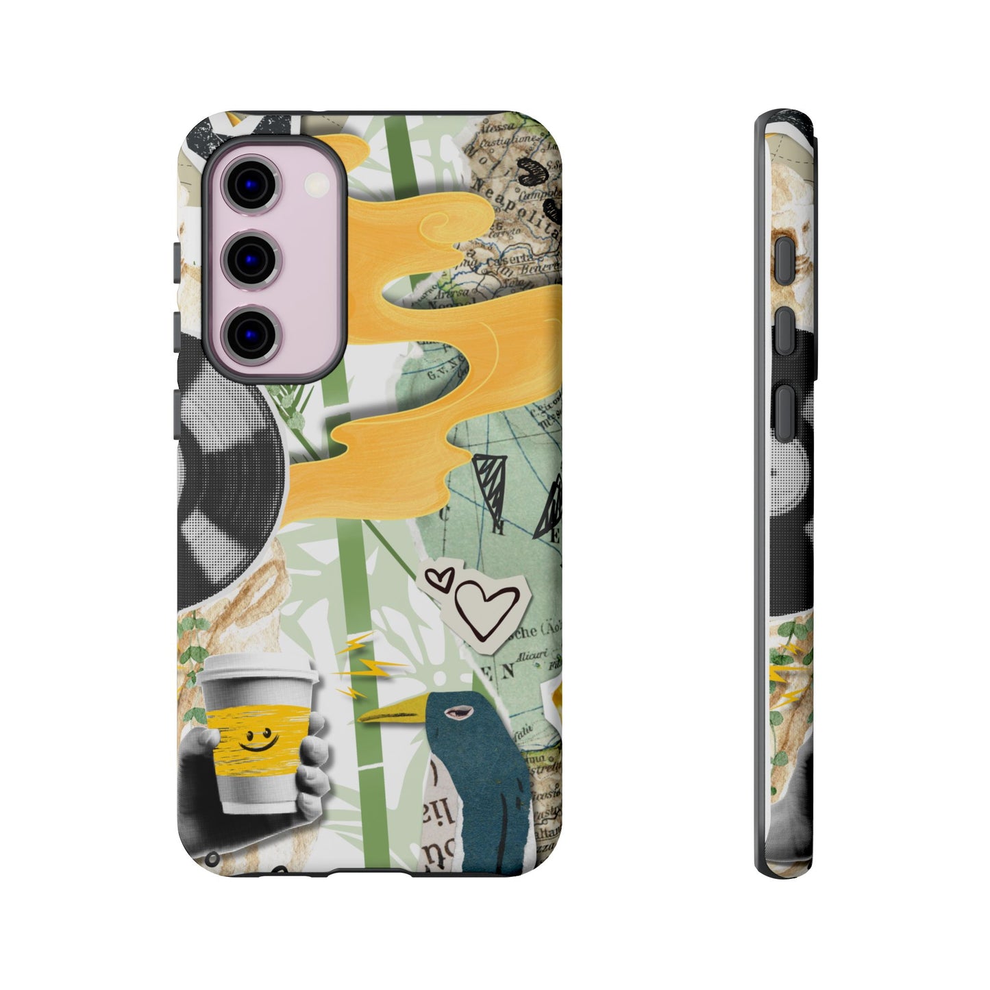 Artistic Phone Case, Unique Cell Phone Cover, Trendy Gifts for Music Lovers, Eco-Friendly Phone Accessory, Stylish Tech Gifts, Cool Cases, Unique Phone Cases