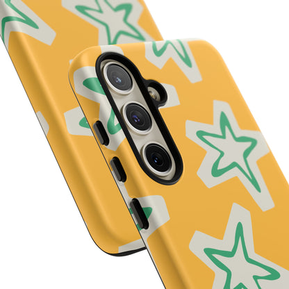 Retro Star Pattern Phone Case | Tough Cases, Colorful Cover for Phones, Phone Accessories, Gift for Her, Trendy Cases