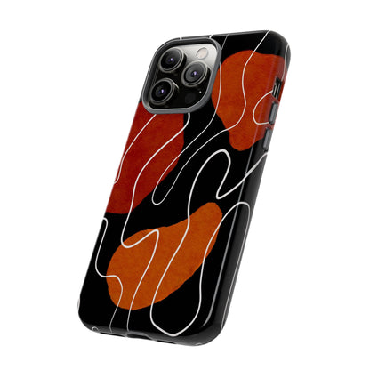 Stylish Phone Case with Abstract Design, Tough Cases for Modern Life, Trendy Phone Accessory, Unique Gift Idea, Holiday Present