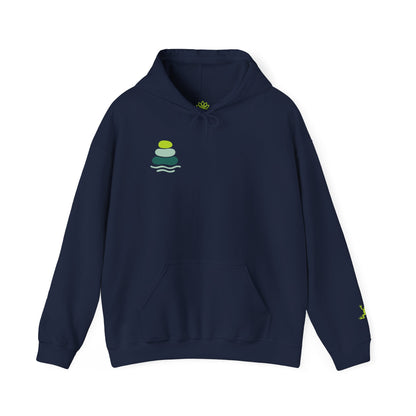 Nature-Inspired Unisex Hooded Sweatshirt, Comfortable Pullover, Casual Clothing, Eco-Friendly Gift, Chill Vibe Hoodie, Relaxing Outfit