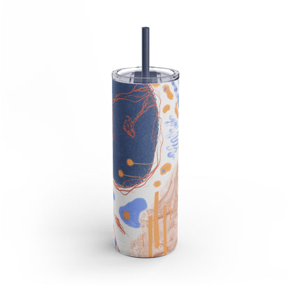 Artistic Skinny Tumbler | Unique 20oz Travel Mug | Eco-Friendly Hydration | Perfect Gift for Coffee Lovers, Art Enthusiasts, [...]