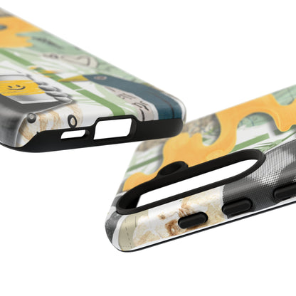 Artistic Phone Case, Unique Cell Phone Cover, Trendy Gifts for Music Lovers, Eco-Friendly Phone Accessory, Stylish Tech Gifts, Cool Cases, Unique Phone Cases