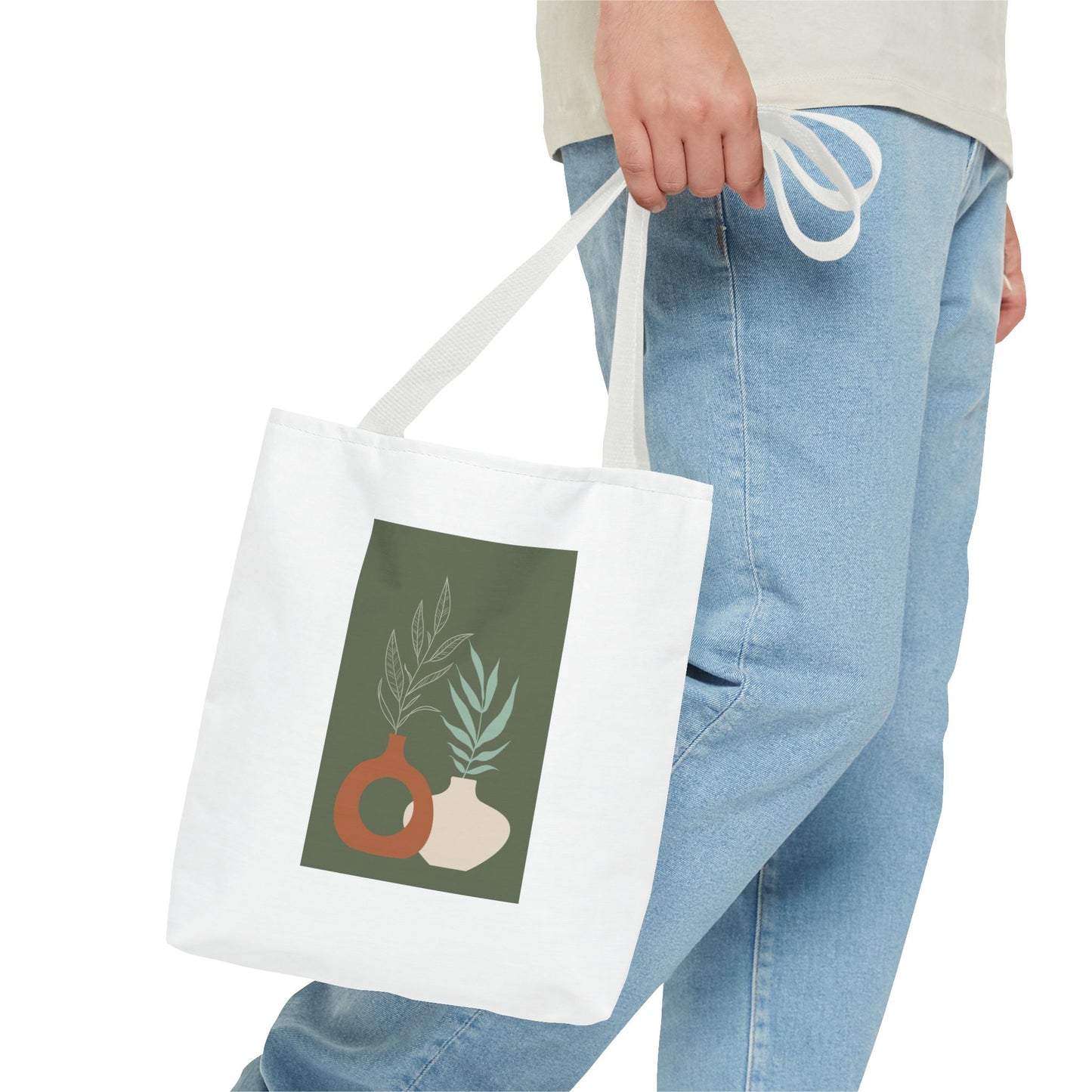 Stylish AOP Tote Bag, Eco-Friendly Shopping Bag, Reusable Carryall, Art Print Handbag, Gift for Her