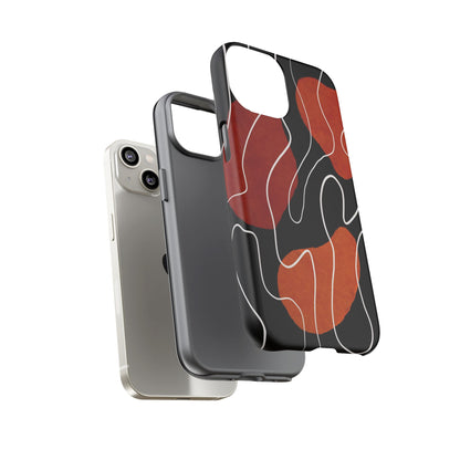 Stylish Phone Case with Abstract Design, Tough Cases for Modern Life, Trendy Phone Accessory, Unique Gift Idea, Holiday Present