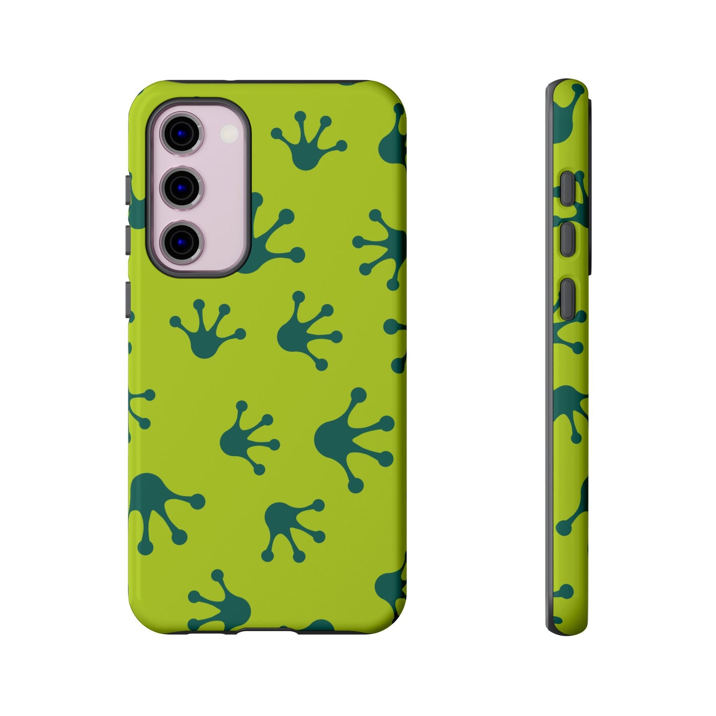 Frog Pattern Phone Case, Fun and Colorful Phone Cover, Durable Phone Protection, Gifts for Nature Lovers, Unique Accessory