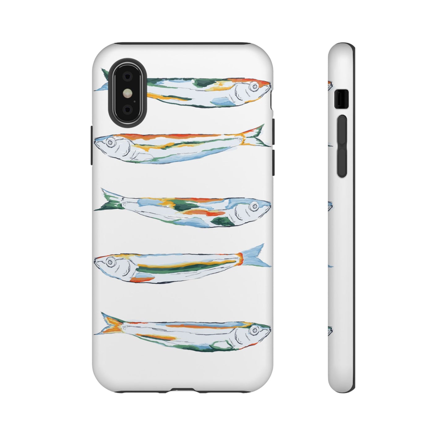 Tough Cases – Artistic Fish Design Phone Case, Unique Gift for Aquatic Lovers, Perfect for Birthdays, Holidays, and Everyday Use, Quirky Cases, Fun Phone Cases