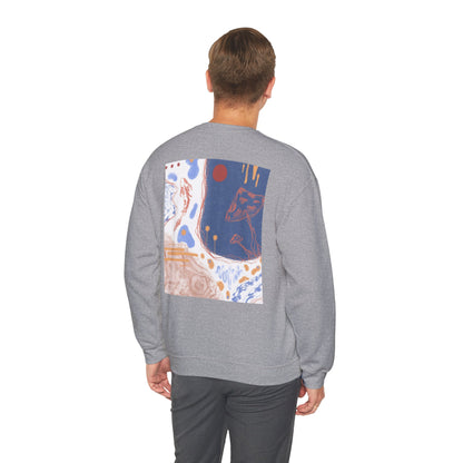 Artistic Unisex Crewneck Sweatshirt - Cozy Comfort, Colorful Designs, Gifts for Art Lovers, Relaxing Vibes, Everyday Wear, Unique Style