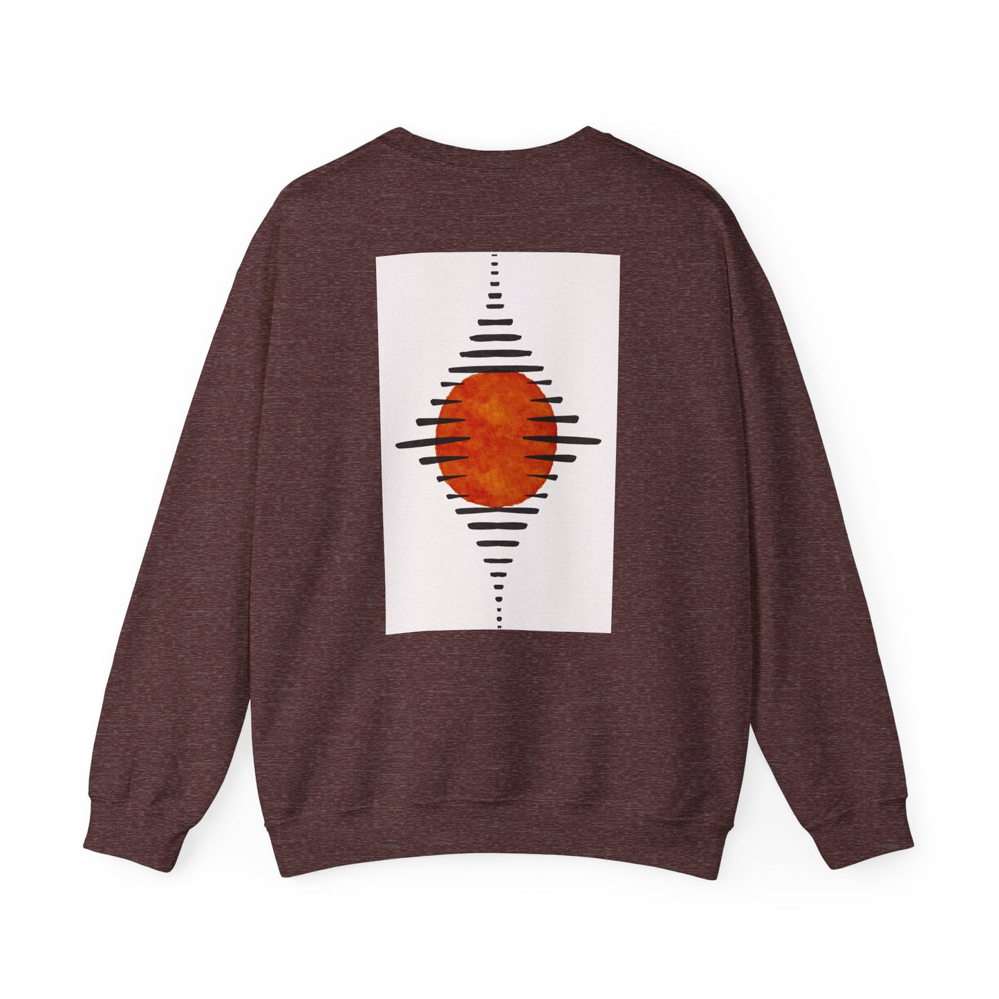 Lotus & Sun Graphic Sweatshirt, Relaxed Fit Crewneck, Perfect Gift for Spring, Cozy Fashion, Unisex Apparel, Gift for Him, Gift for Her, Fall Vibes, Autumn Crewneck