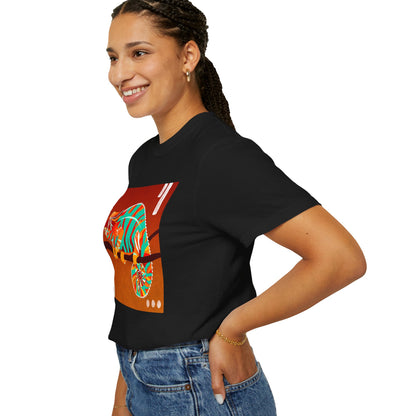 Vibrant Chameleon T-Shirt | Eco-friendly Fashion Tee, Unisex Graphic Tee, Animal Lover Shirt, Gift for Nature Enthusiasts
