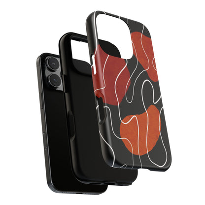 Stylish Phone Case with Abstract Design, Tough Cases for Modern Life, Trendy Phone Accessory, Unique Gift Idea, Holiday Present