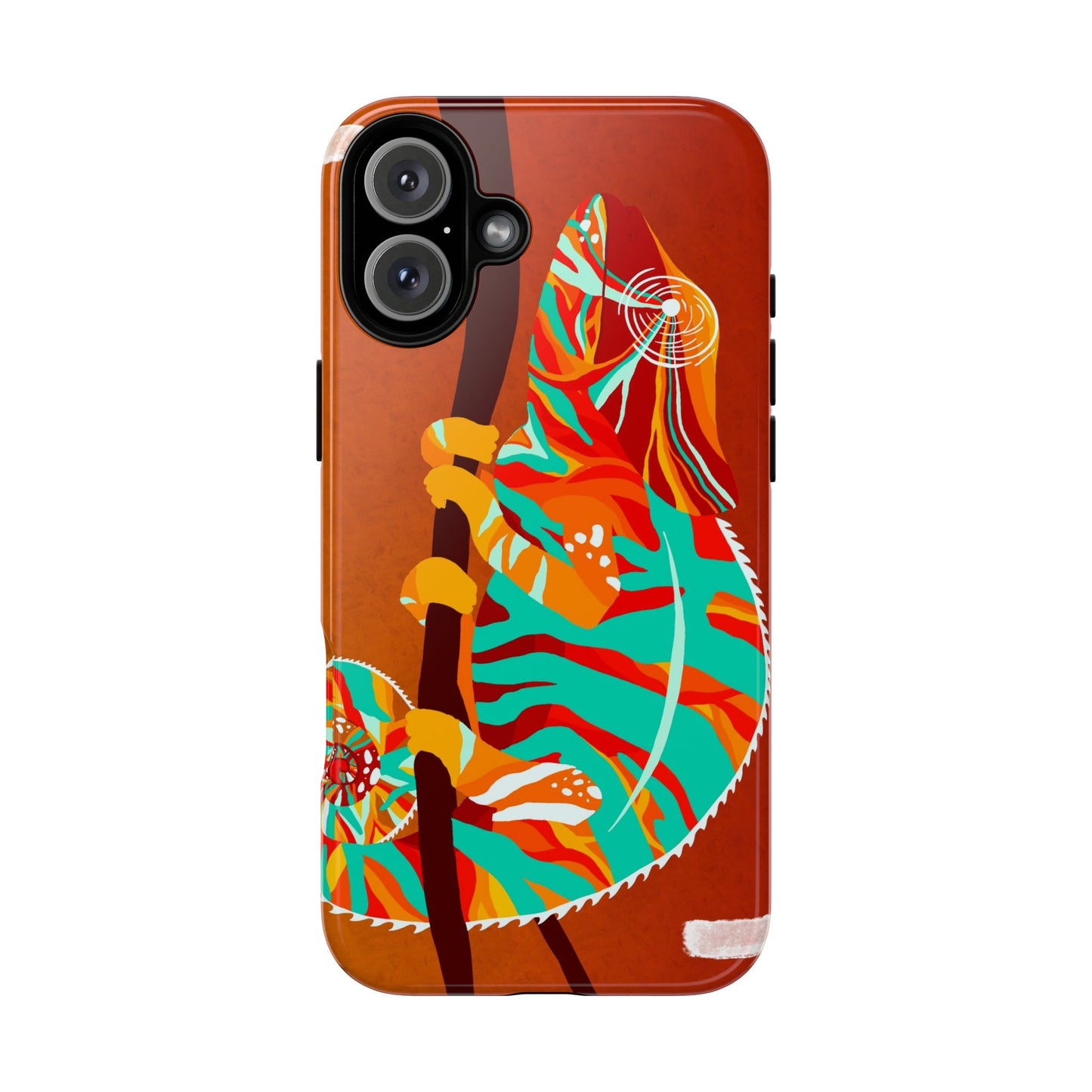 Chameleon Phone Case - Vibrant Artistic Design, Tough Cases for Animal Lovers, Unique Gift, Eco-Friendly Protection