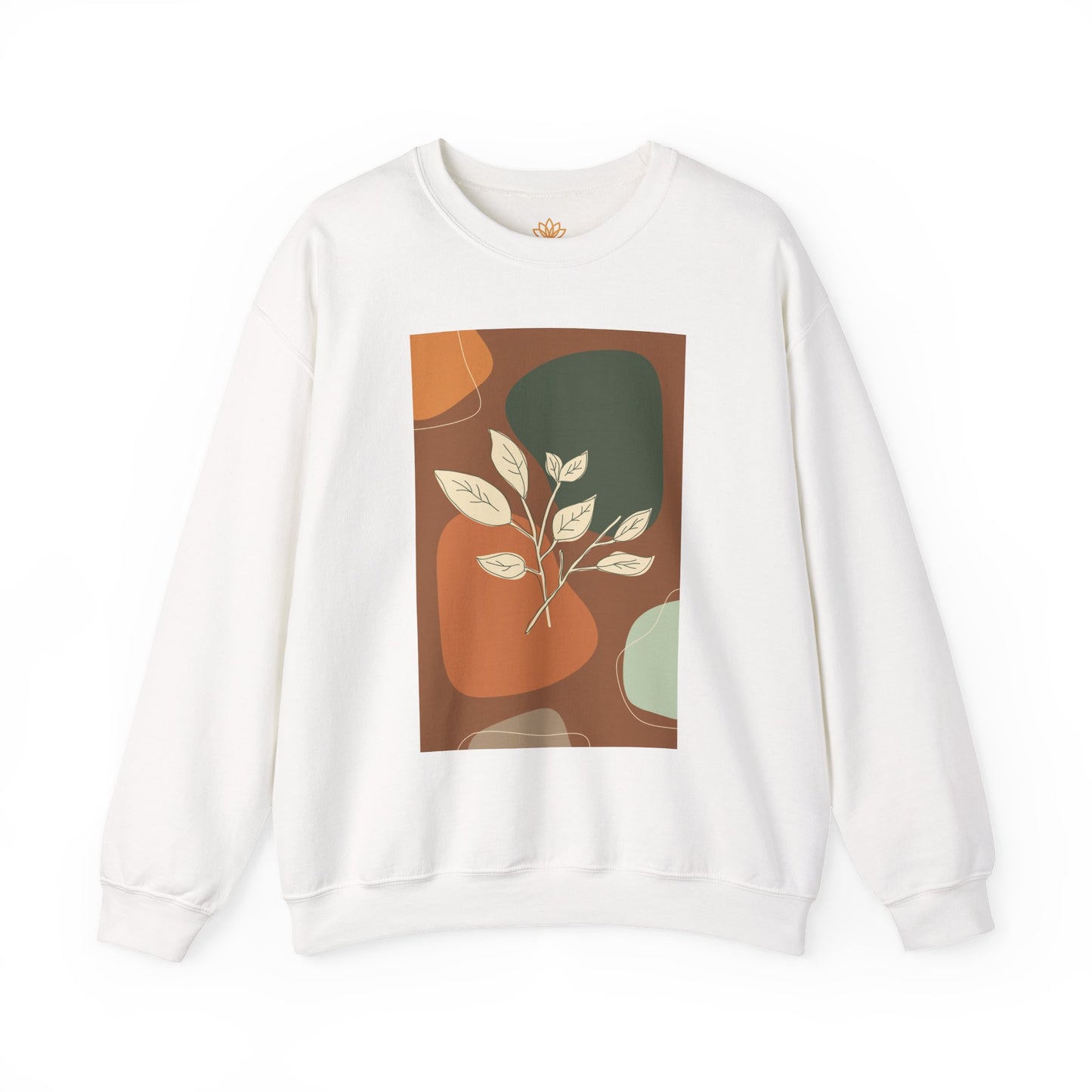 Botanical Print Crewneck Sweatshirt | Cozy Unisex Sweatshirt, Fall Fashion, Casual Wear, Gift for Her, Botanical Art