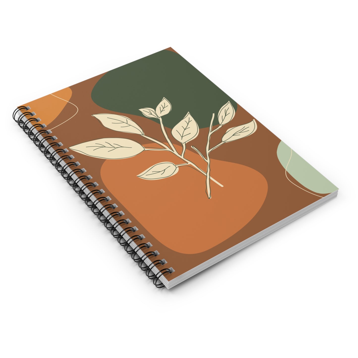 Boho Floral Spiral Notebook | Eco-Friendly Journal, Stationery Gift, Note-Taking, Daily Planner, School Supplies