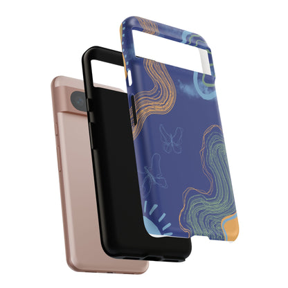 Artistic Phone Case, Abstract Phone Cover, Gift for Her, Modern Design, Boho Phone Case, Unique Phone Accessories