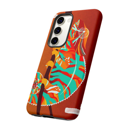 Chameleon Phone Case - Vibrant Artistic Design, Tough Cases for Animal Lovers, Unique Gift, Eco-Friendly Protection