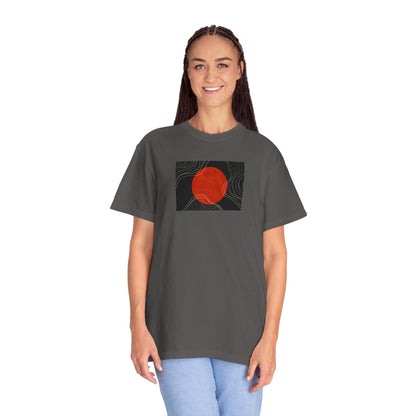 Sunset Vibes Unisex T-Shirt, Casual Summer Tee, Bohemian Shirt, Gift for Art Lovers, Men's and Women's Fashion
