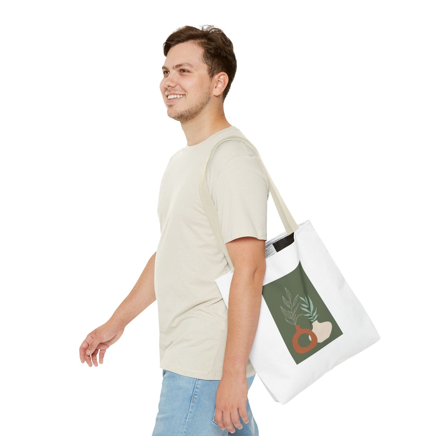 Stylish AOP Tote Bag, Eco-Friendly Shopping Bag, Reusable Carryall, Art Print Handbag, Gift for Her