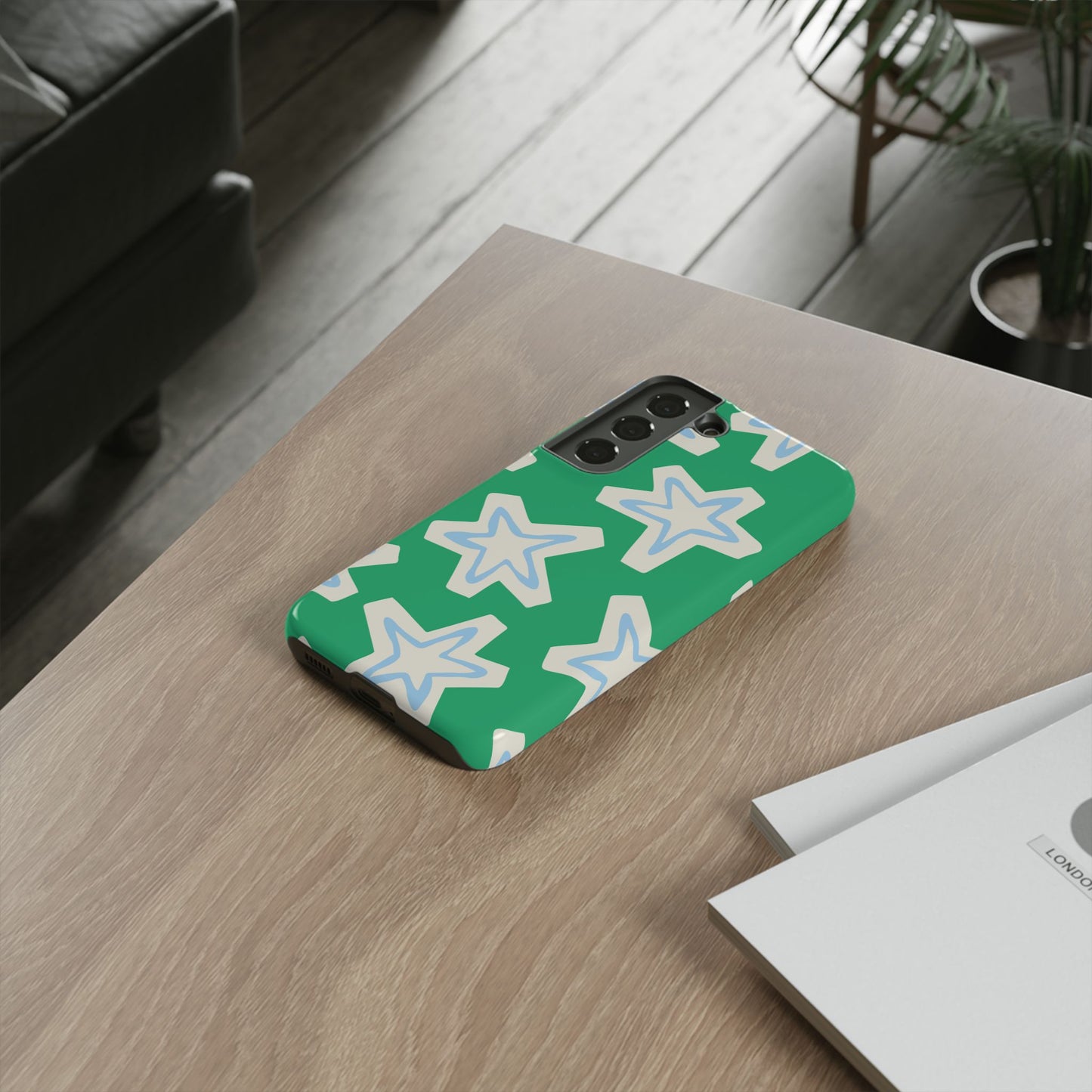 Retro Star Pattern Phone Case | Tough Cases, Colorful Cover for Phones, Phone Accessories, Gift for Her, Trendy Cases