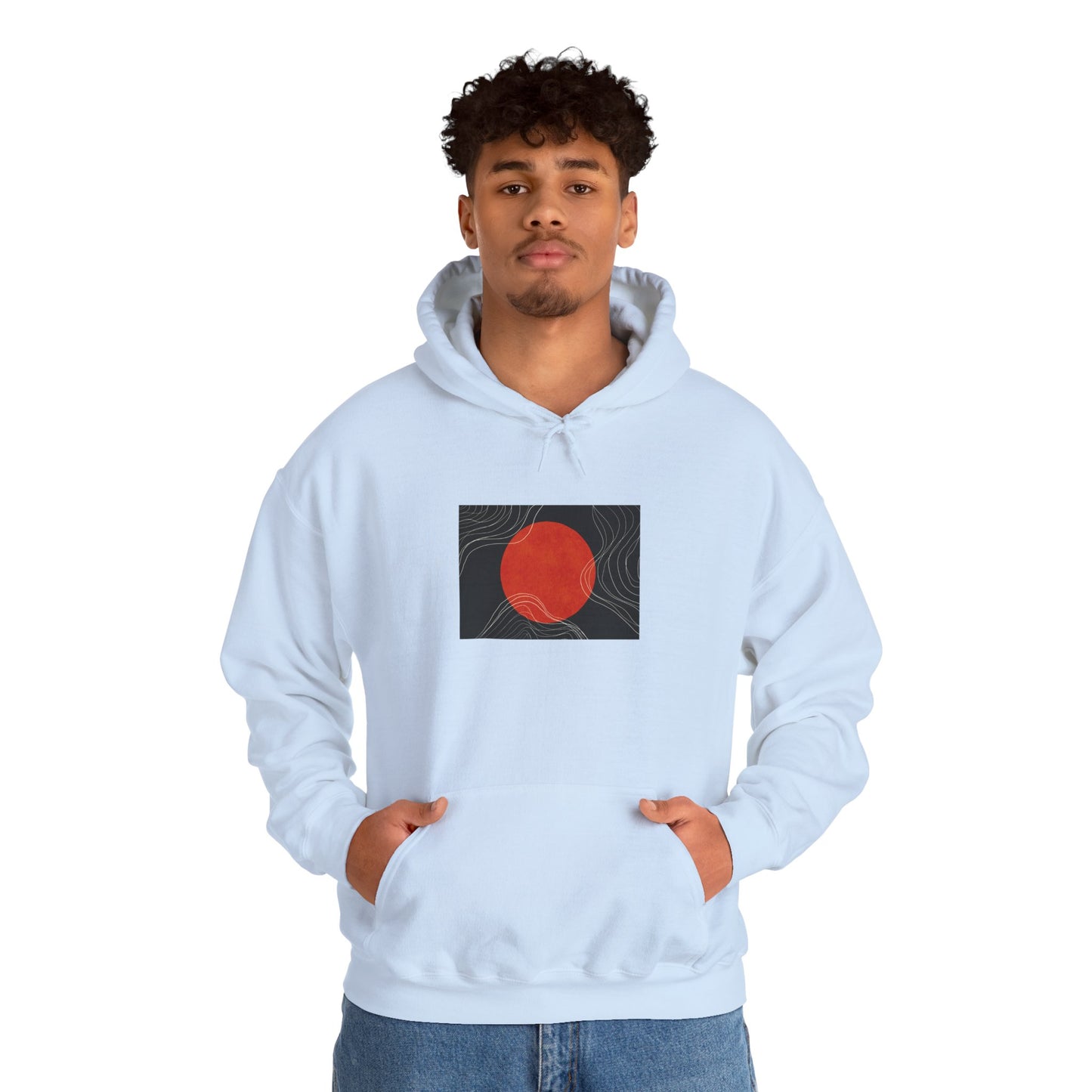 Minimalist Graphic Hoodie for Comfort, Cozy Sweatshirt for Everyday Wear, Trendy Hooded Pullover, Casual Gift for Friends