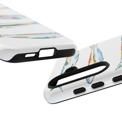 Tough Cases – Artistic Fish Design Phone Case, Unique Gift for Aquatic Lovers, Perfect for Birthdays, Holidays, and Everyday Use, Quirky Cases, Fun Phone Cases